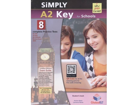 Livro Simply A2 Key For Schools Practice Test de Vários Autores