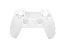 Funda antideslizante de silicona para mando PS5, blanco | MARCA