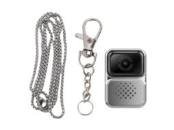 Câmera Keychain LAXISCREED 1080p Hd 32gb Cinza