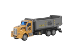 Mali caminhão Basculante de Tração Retrátil 1:48 Brinquedo Veículo Construção Abs Acima 3 Anos