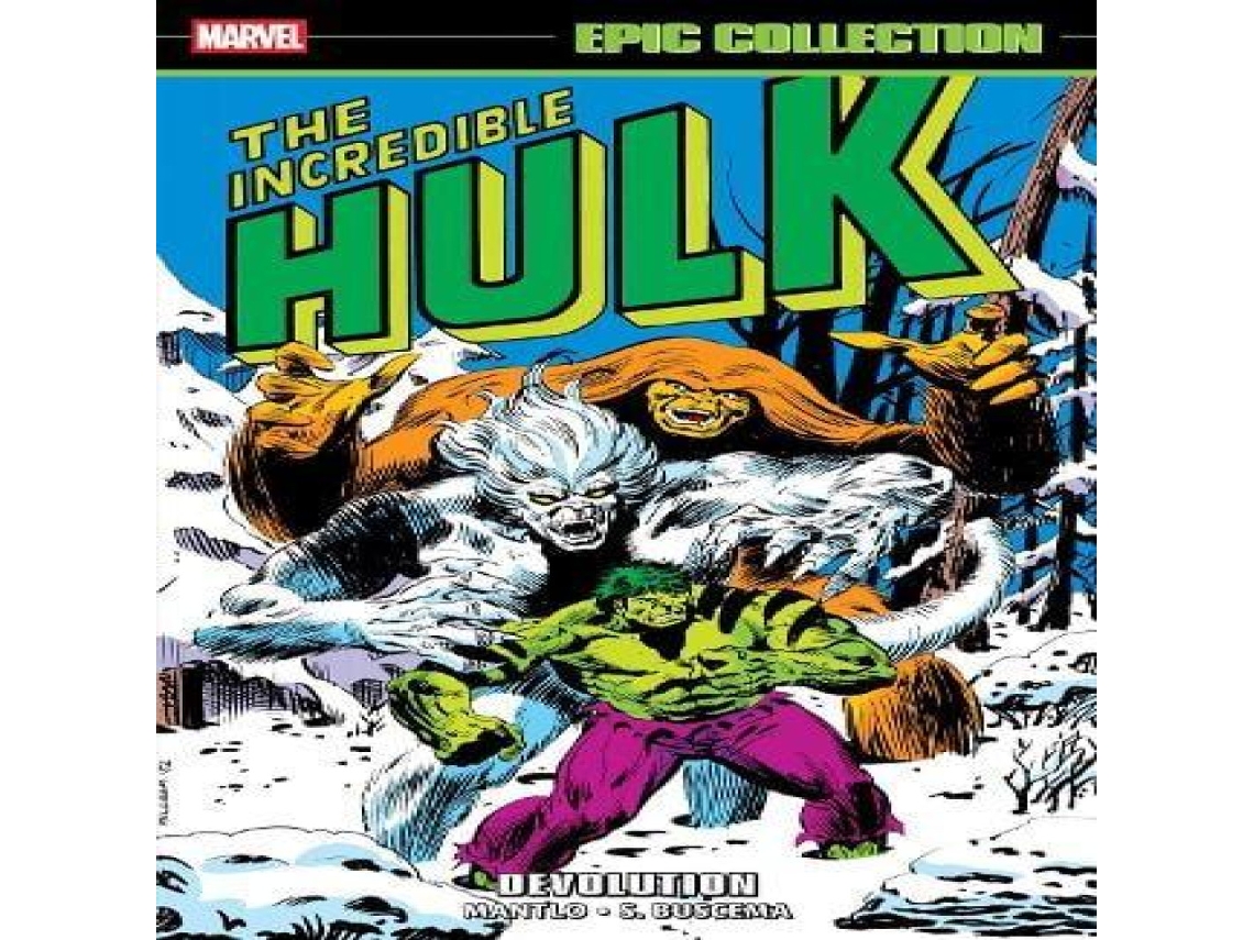 Livro Incredible Hulk Epic Collection Devolution de Jo Duffy (Inglês)