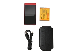 Telefone Flip Senior com Tela 3 polegadas Botões Grandes Lanterna Alto Falante Bateria 5900mAh Vermelho | S/MARCA