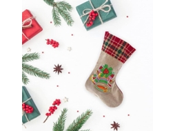 Calcetines De Navidad Diy Con Diamantes, Papá Noel, Muñeco De Nieve, Regalos, Bolsas De Dulces