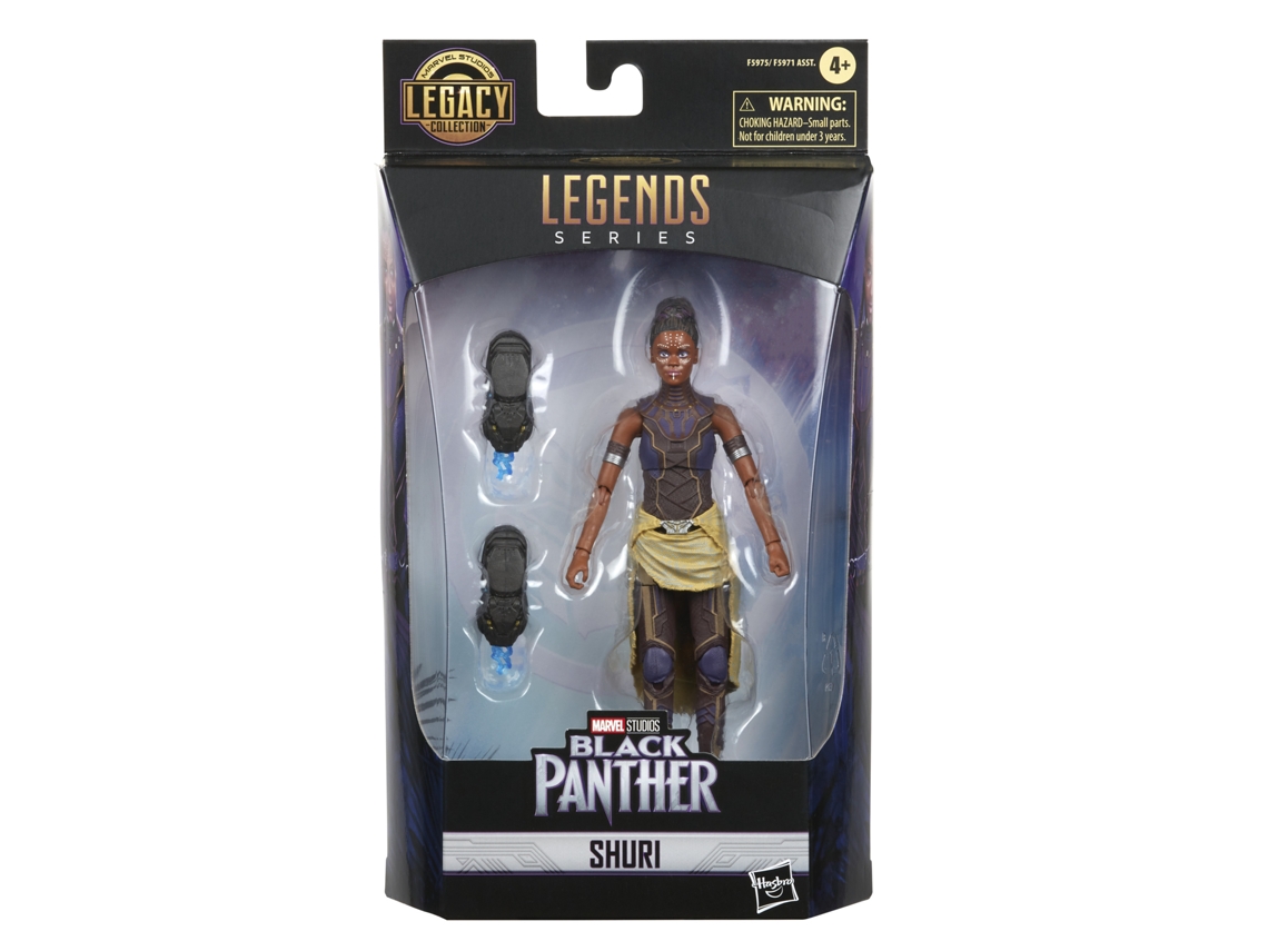 Figura BLACK PANTHER Legends Series Shuri (Idade Mínima Recomendada: 4 anos)