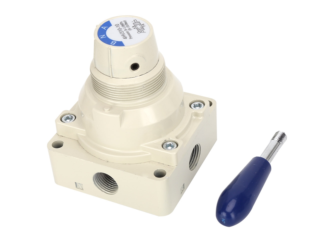 Válvula De Ar Manual Laxiscreed, 2 Posições, 4 Vias, Controlo Manual