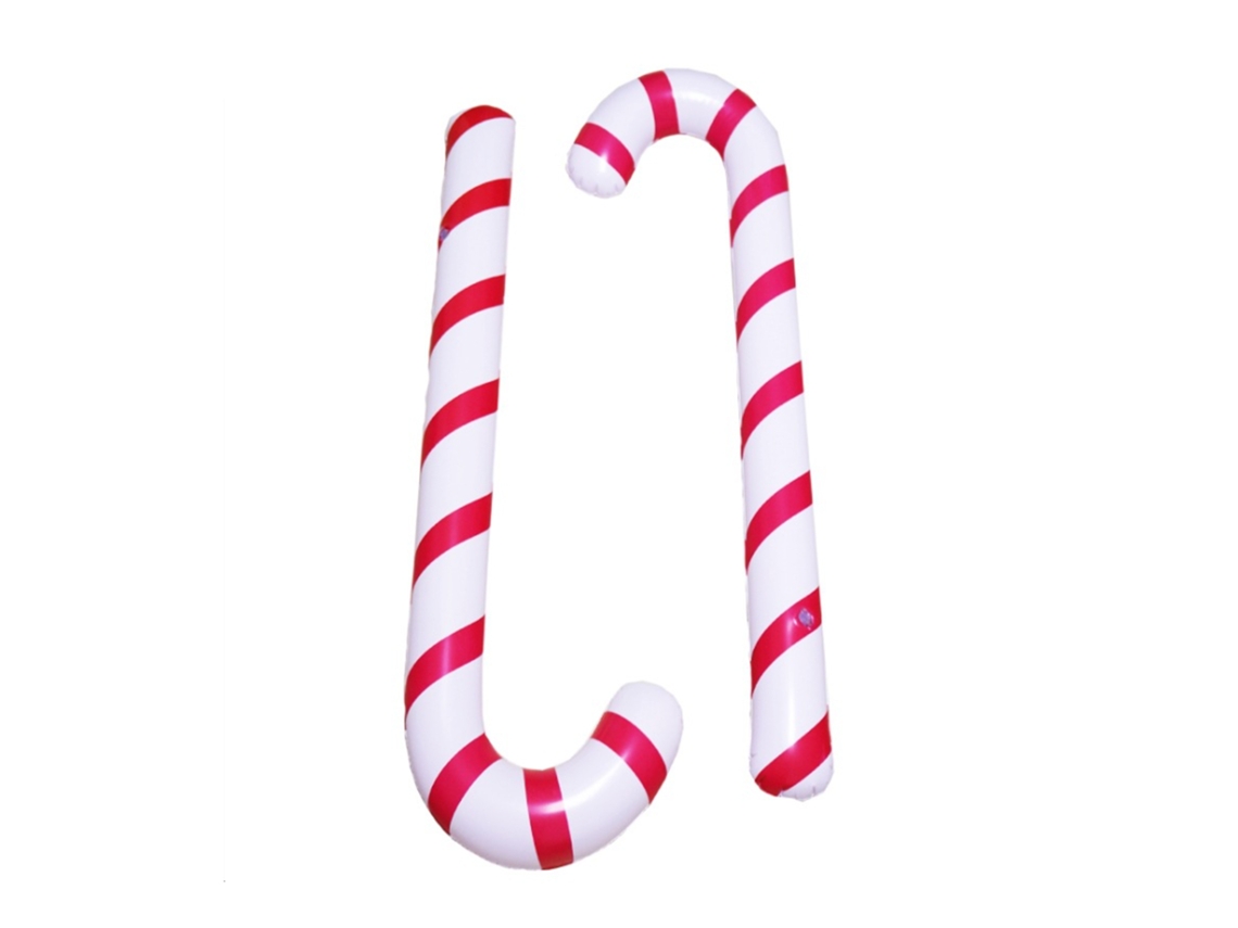 Cani de Natal inflável em PVC para decoração natalícia e interativa LAXISCREED