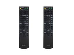2 Controles Remotos Para Sony Av Dav-dz280 Dav-dz660 Dav-dz860 Dav-dz680 Dav-dz780 Hcd-dz750 Rm-adu047 Rm-adu050