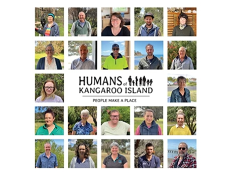 Livro Humans of Kangaroo Island People make a place de Sabrina Davis (Inglês)