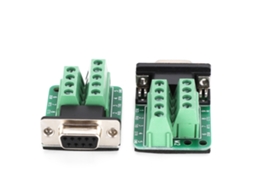 Laxiscreed Conector Db9 Fêmea 9 Pinos A Terminais Para Porta Serial Rs232 E Breakout Board