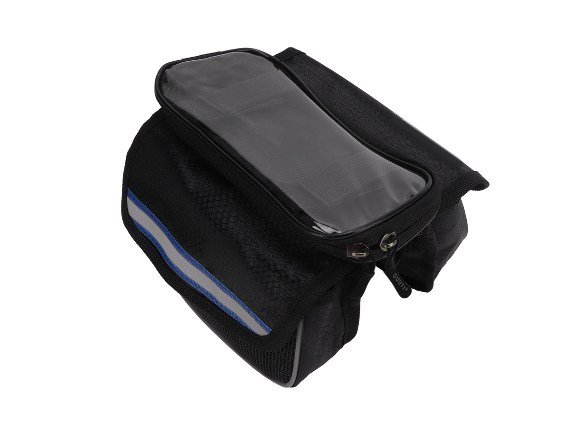 Bolsa para telefone Mali de 600d nylon com filme TPU transparente resistente a impactos, para celulares de 4.8 a 5.7 polegadas