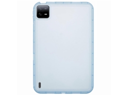 Capa protetora de TPU transparente azul Hengrongshen para tablets Xiaomi Pad 6 e Pad 6 Pro