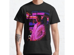 Rockinstone Bad Bunny - Style Bad Bunny Tour 2019 Bedakan Classic T-shirt(l)