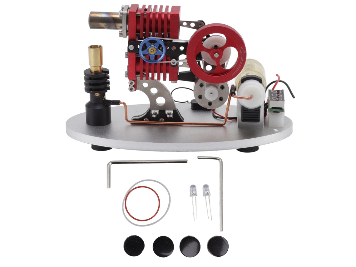 Modelo de Motor Stirling Brinquedo Educativo Gerador