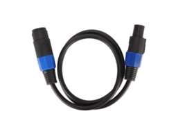 Aetheria cabo de Alto falante Profissional 1m Macho fêmea com Quick Lock para Amplificador e Monitor Dj