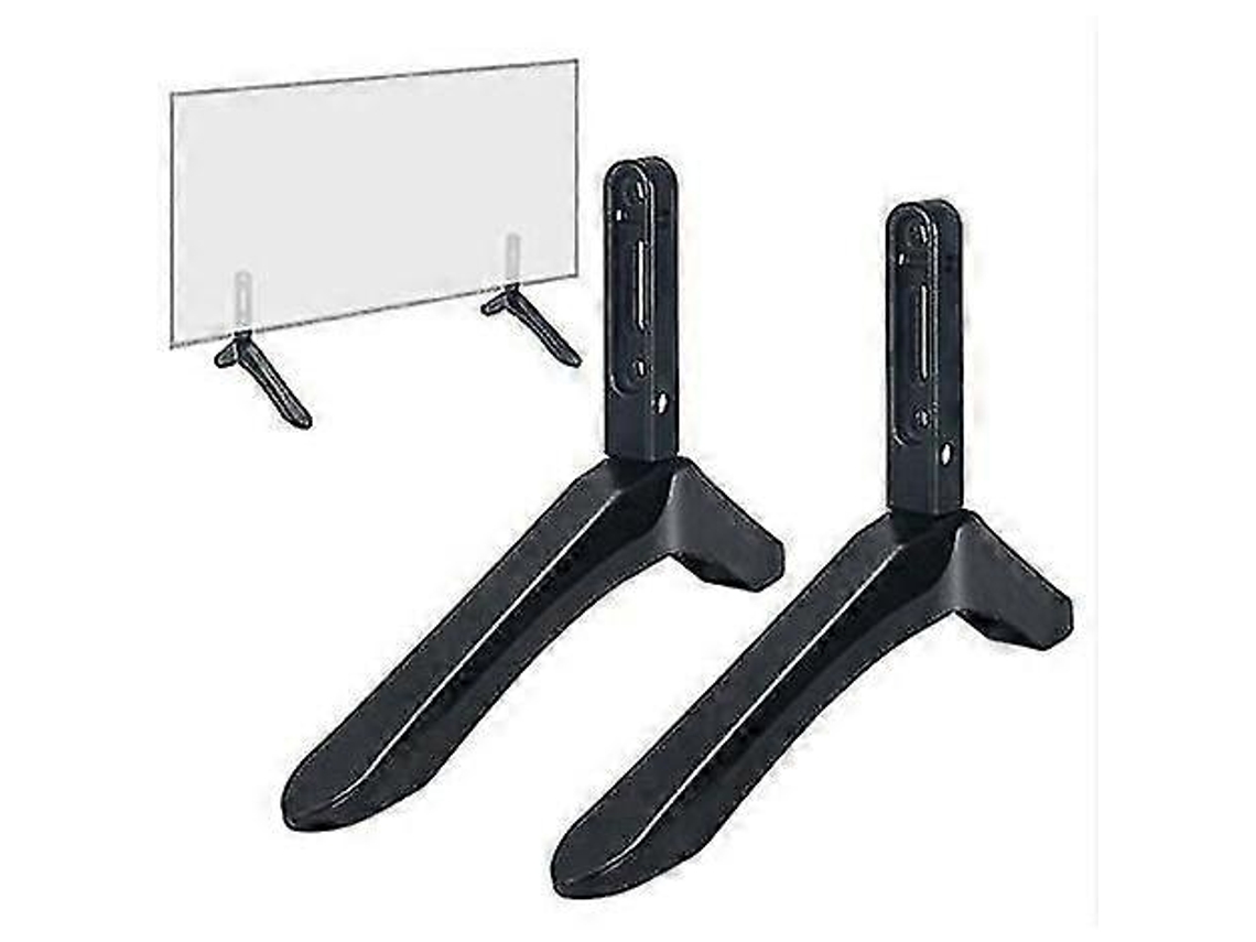 Suporte Universal Para Tv De 32 A 65 Polegadas Para Tv Lg, Suporte De Mesa Preto, Pacote Com 2 Aquaforge