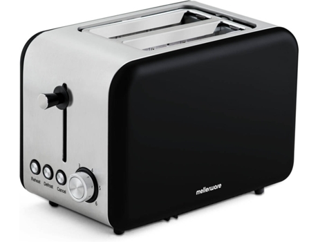 Torradeira MELLERWARE Crispy Preto (850 W)