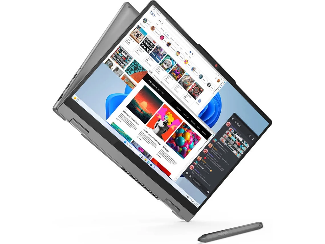 Portátil 2-em-1 LENOVO IdeaPad 5 14IRH9-868 (Outlet Caixa Aberta - 14'' - Intel Core i7-13620H - Intel UHD Graphics - RAM: 16 GB - 	1 TB SSD)