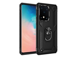 Capa Protetora De Tpu Pc À Prova De Choque Com Suporte Giratório De 360 Graus Para Galaxy S20 Ultra