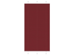 Pleated Blind, Pleated Blinds Vidaxl Vermelho Poliéster (105 X 200 Cm)
