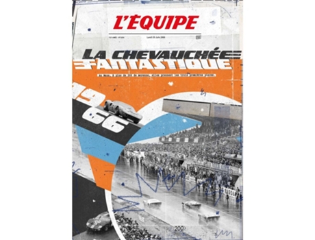 Cartaz de Digigrafia PLAKAT L'Equipe Le Mans