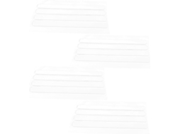 Conjunto De 16 Protetores Porta Silicone Autoadesivos Sem Furos Para Armários, Geladeiras E Outros Móveis