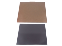 Placa Magnética de Aço Pei para Impressora 3d Voron com Adesão Forte Dupla e Fácil Desmoldagem 350x350mm