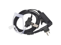 Fone De Ouvido De Segurança Com Tubo Acústico Discreto E Microfone Ptt Compatível Com Cp040 Dp1400 Gp68 Gp88 Haoyi Brilvibera