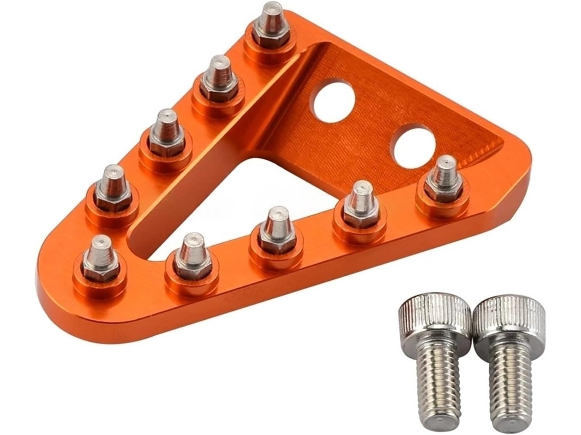Apoios para os Pés do Piloto Compatíveis com 125 450 Adequado Exc Excf Largo Possui Design Dobrável Fácil