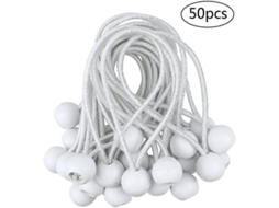 Tensores elásticos de bola, 10 cm, 50 peças, S/MARCA