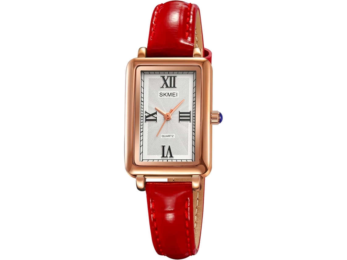 Relógio de Pulso Retângulo Vintage Clássico Feminino Feminino Analógico Quartzo Ultrafino Pulseira Relógio