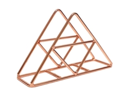 Portavasos Vertical De Hierro, Porta Servilletas Triangular, Organizador De Servilletas Para Mesa, Cocina Y Oficina