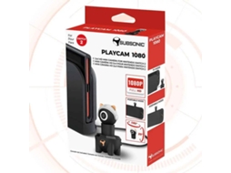 Câmara SUBSONIC Playcam Nintendo Switch 2 (Full HD - 1080p - Rosa)