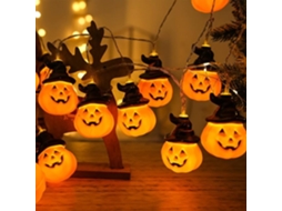 Corda Abóbora Light 3m 20 Led, Decoração Halloween ZYBLSSBB