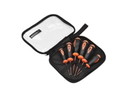 Conjunto De Chaves De Fenda E Philips 6 Peças Aço Liga S2 Com Estojo Para Reparos Domésticos
