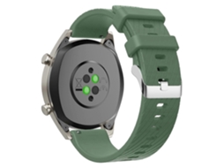 Pulseira De Silicone Sarjada Para Relógio, 20 Mm