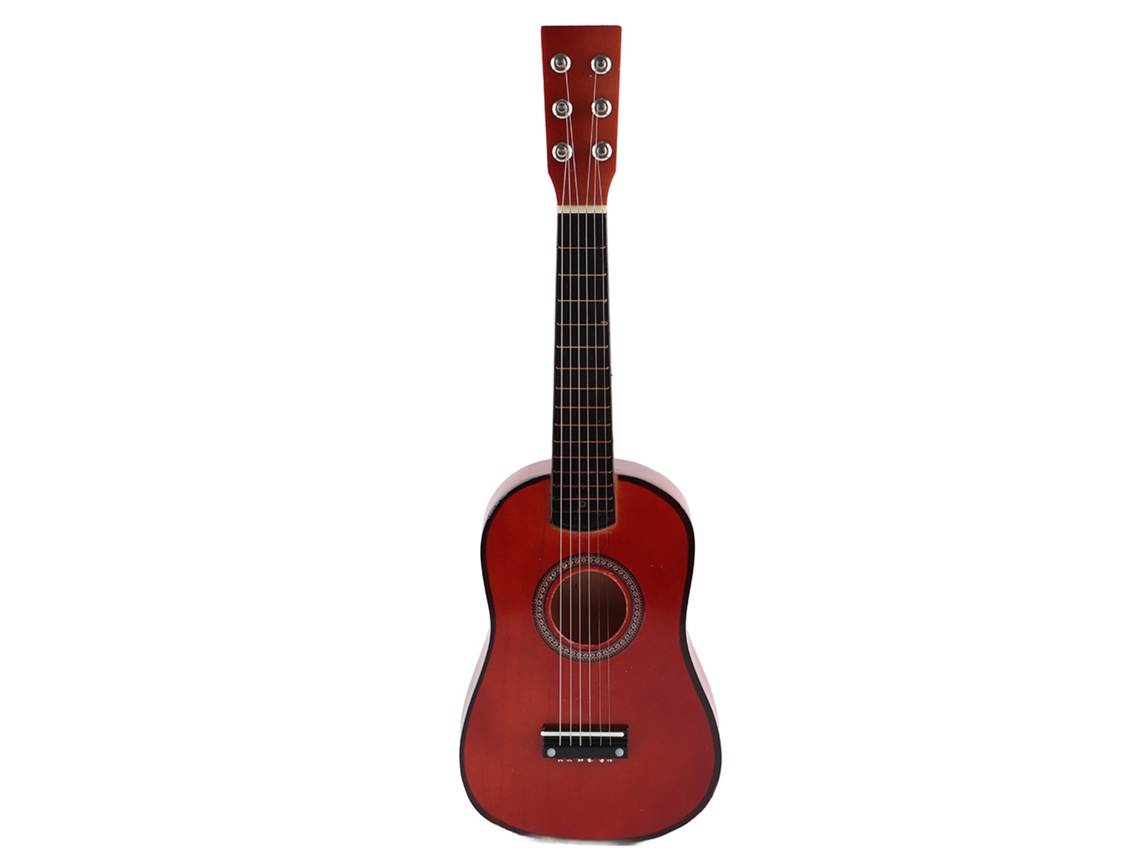 Lurelia Guitarra Infantil Com 23 Polegadas, Madeira E Café, Educativo