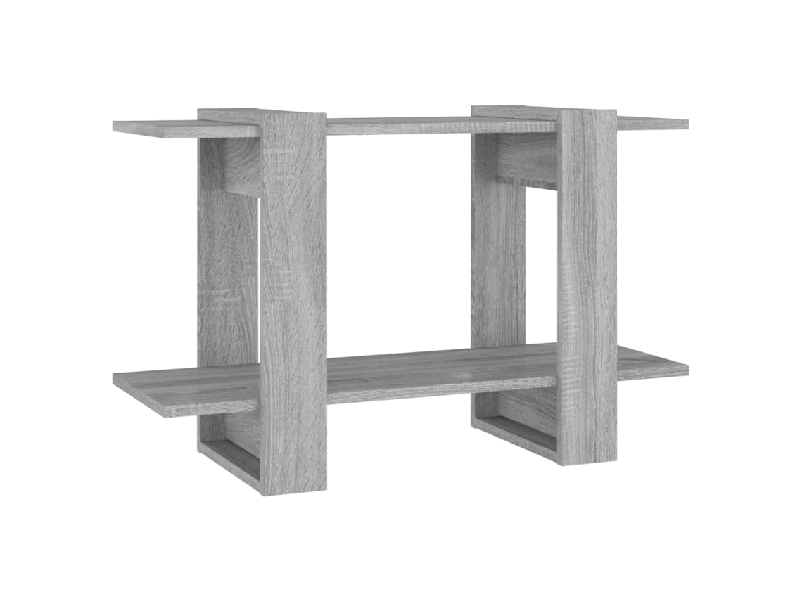 Book Cabinet, Book Cabinets Vidaxl Cinzeto Madeira Processada (n/a)