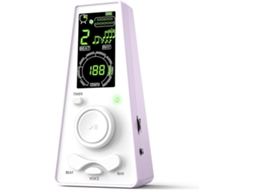 Metrônomo Digital Eletrônico para Músicos Piano Guitarra Instrumento Violino Contagem Vocal Temporizador e Volume e Velocidade STELASPLEN