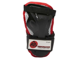 Performance Wrist Guard Vermelho Preto Lk2 Skate