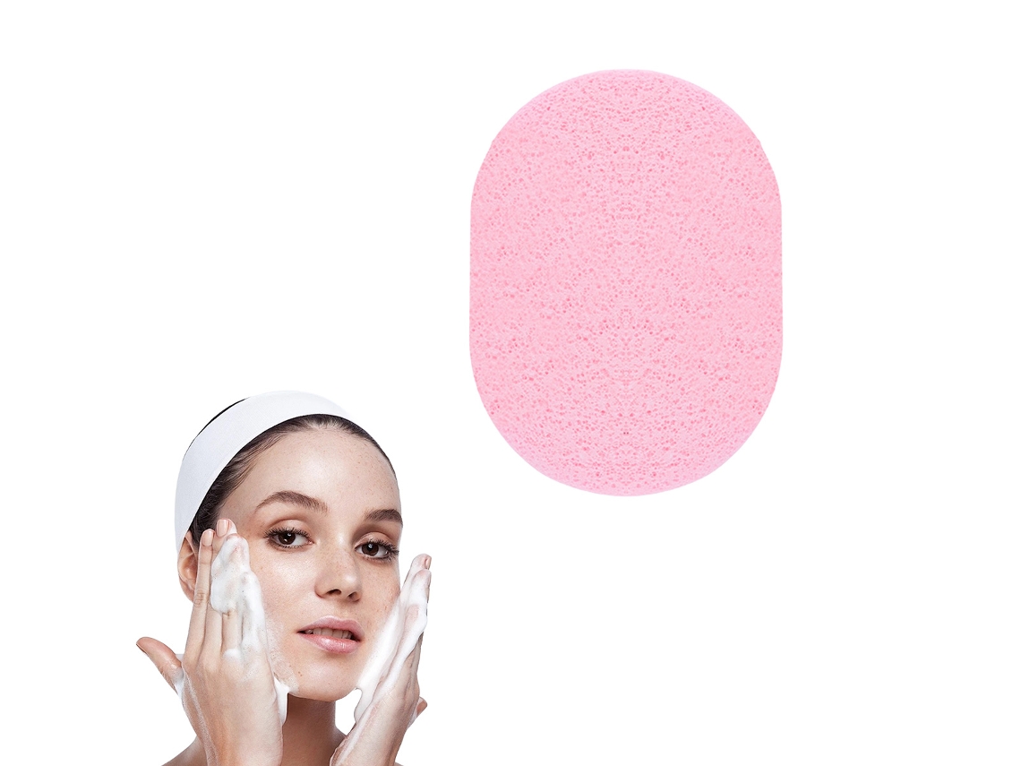 Esponjas para Limpeza Facial Remoção de Maquilhagem e Máscaras Reutilizáveis RNEMITERY