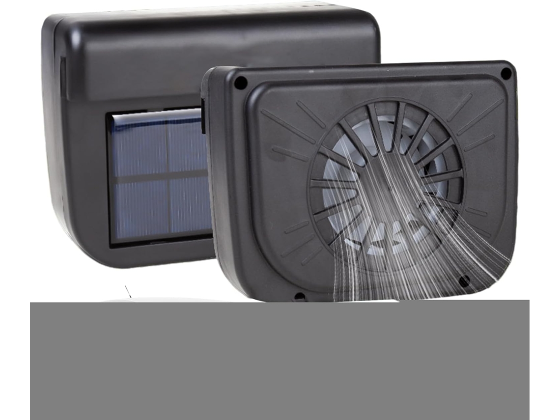 Ventilador Genérico Para Veículos Solares Exaustor De Janela Ajustável