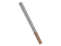 Laxiscreed Fresa De Aço Tungsténio Com 4 Flutas Para Metais Hrc60°