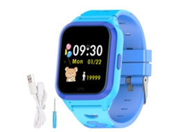 Relógio Telefone Infantil EOOCOO com GPS, LTE, Wi-Fi e resistência à água