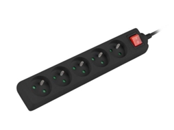 Extensão Elétrica LANBERG 1,5 M 5 Tomadas Interruptor