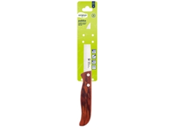 Faca de Cozinha SAN IGNACIO Pakka Castanho Aço Inoxidável 10 Cm