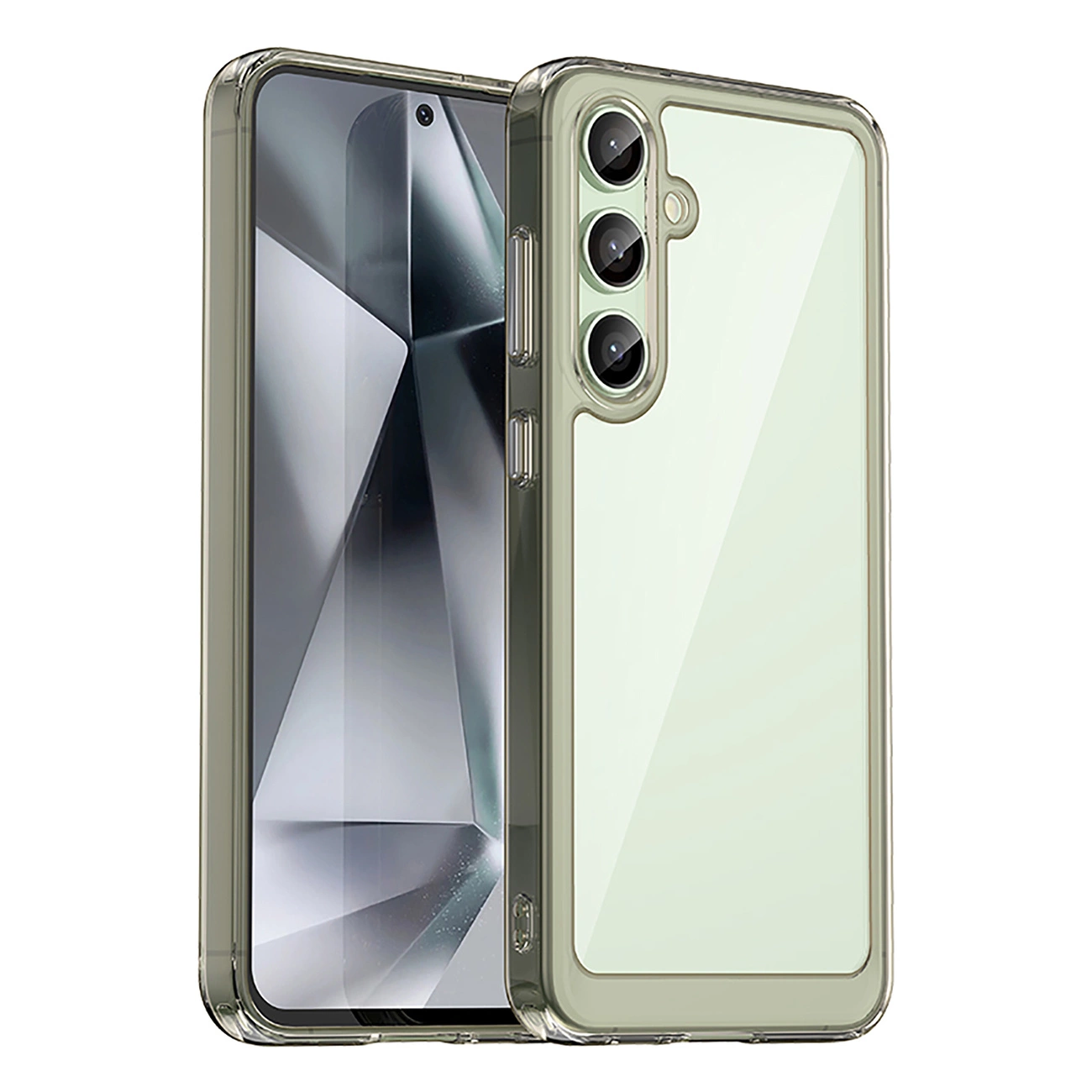 Capa De Silício Hurtel Para Espaço Externo Com Gel Para Samsung Galaxy S24 Fe
