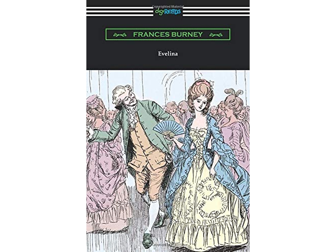 Livro Evelina de Frances Burney (Inglês)