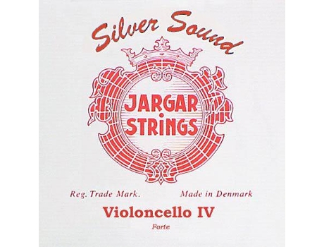 Jargar Cordas Para Violoncelo C4 Rígido Cinza