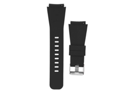 Aetheria pulseira de Silicone 22mm para Amazfit Gtr 3 Gtr 2 Gtr, Pulseira de Substituição com Liberação Rápida Preta