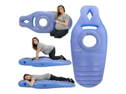 Almofada Inflável para Gestantes com Orifício para a Barriga, Suporte Portátil para Gravidez, Presente Prático, 170 X 65 X 22cm AQUAFORGE